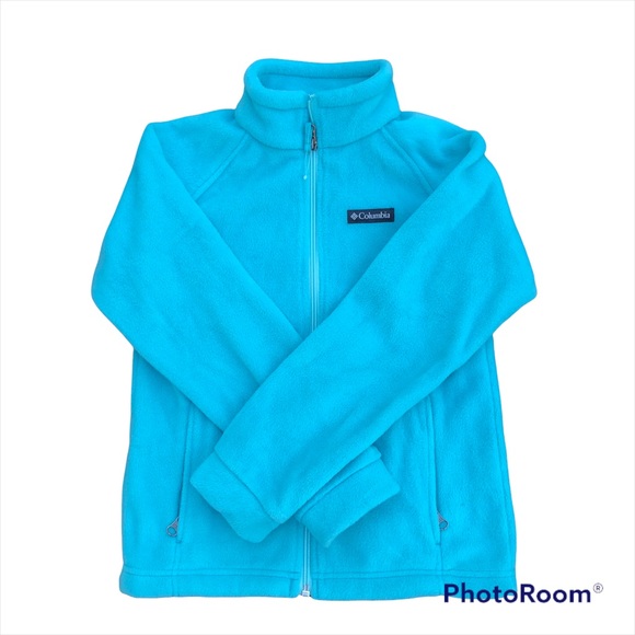 Columbia Other - Columbia fleece jacket, turquoise.